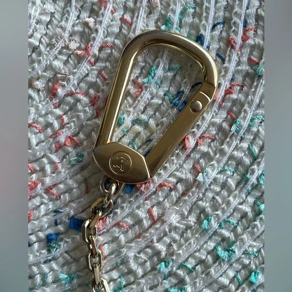Louis Vuitton - Mini Lin Key Cles - VintageBeautiful Condition!